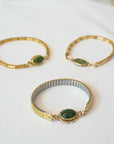 Vintage Jade Watch Band Bracelet